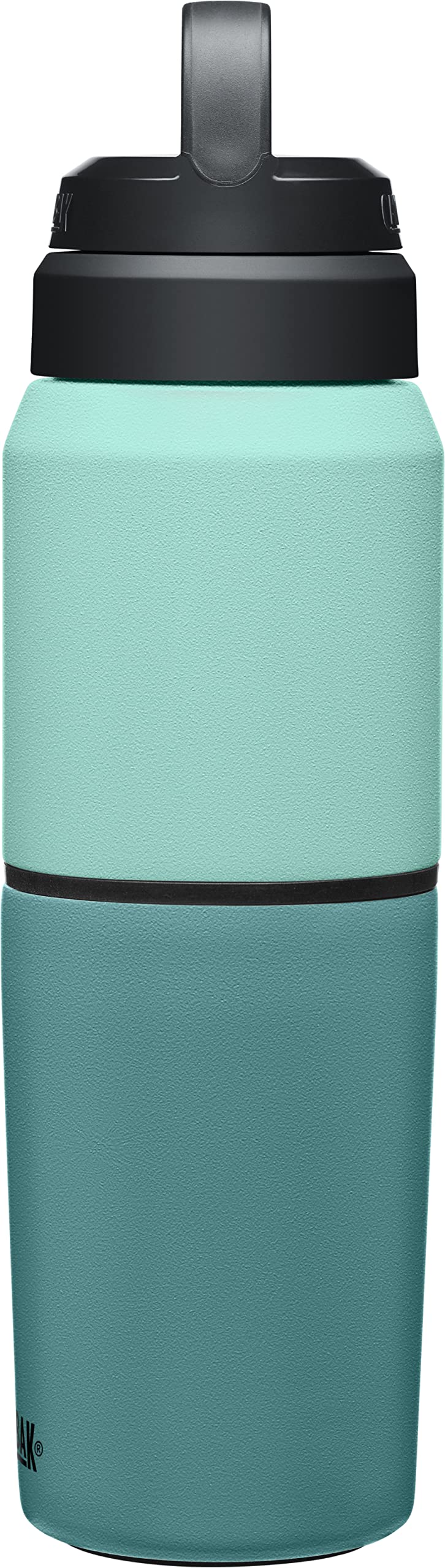 MultiBev Water Bottle & Travel Cup (17 oz / Coastal/Lagoon)