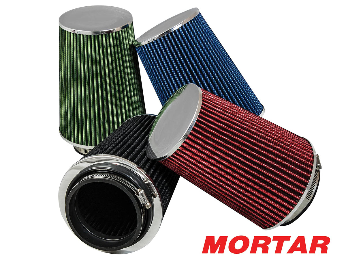 Aftermarket Auto Air Filter (Red / 3.5)