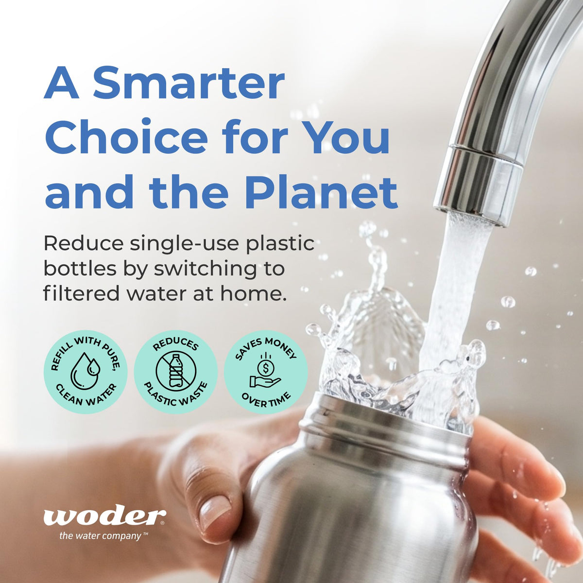 Under Sink Water Filter (Compact 10.25")