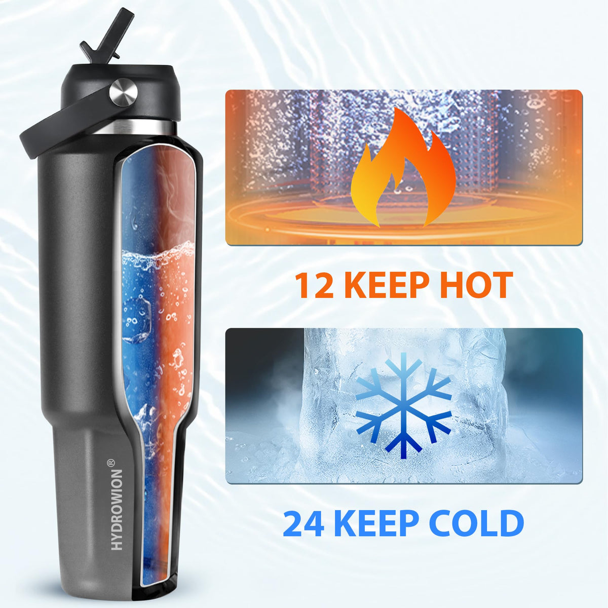 32 oz Insulated Water Bottle Stainless Steel Triple (BJ-BG / 32 Ounces)