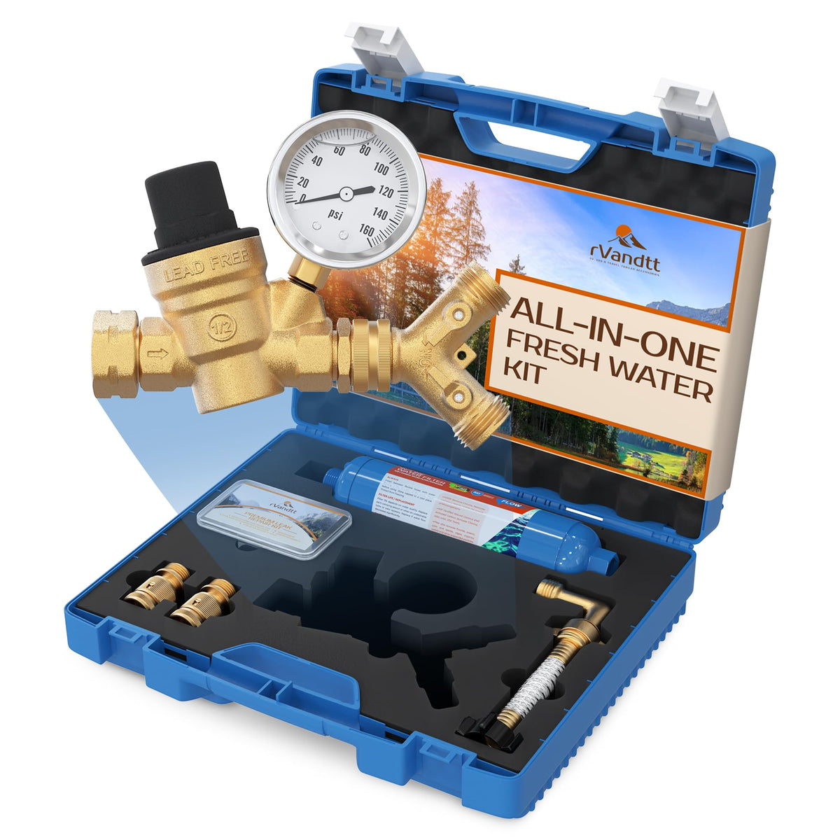 RV Fresh Water Kit (Fresh Water Kit w/ Base Components Only)