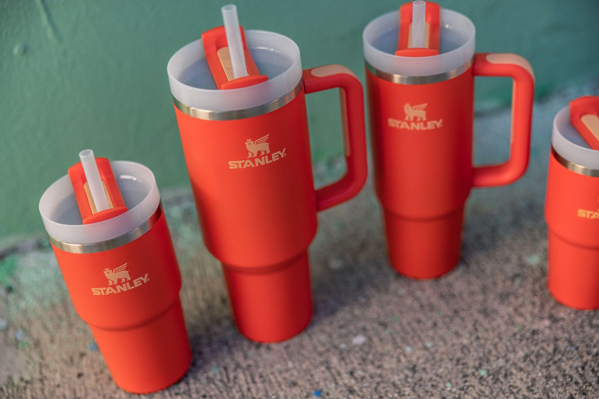 Quencher H2.0 Flow State Tumbler (40 Ounces / Tigerlily)