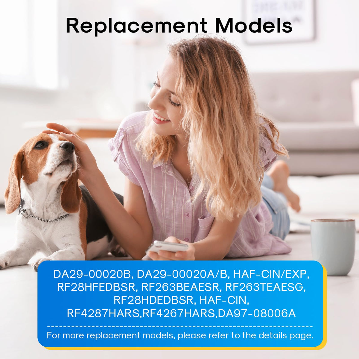 DA29 00020B Replacement for Samsung HAF (1 Count (Pack of 1))