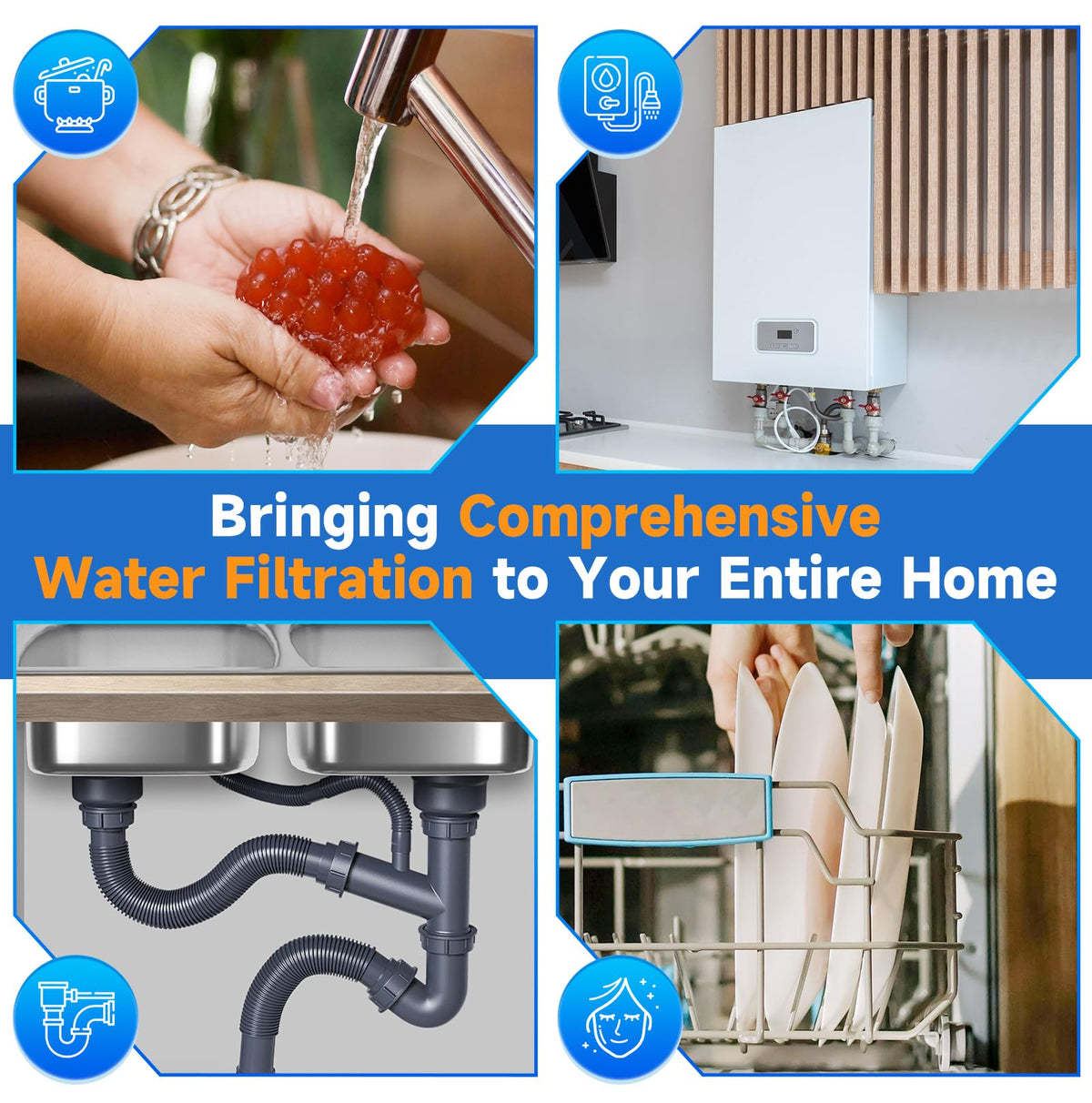 2 Stage Whole House Water Filter