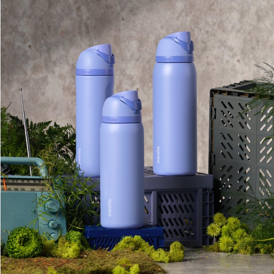 FreeSip Stainless Steel Water Bottle 24 oz Out of the Blue (Out of the Blue / 24 Ounces)