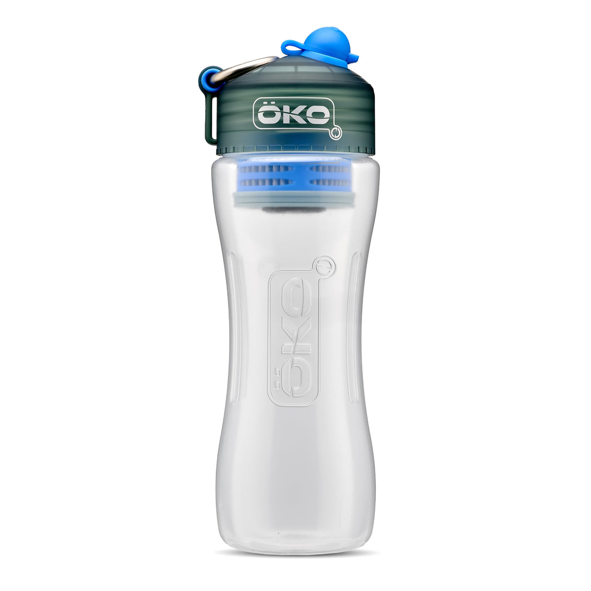 KOH2O Purification Water Bottle with Advanced Filtration (Arctic / 650 ml)