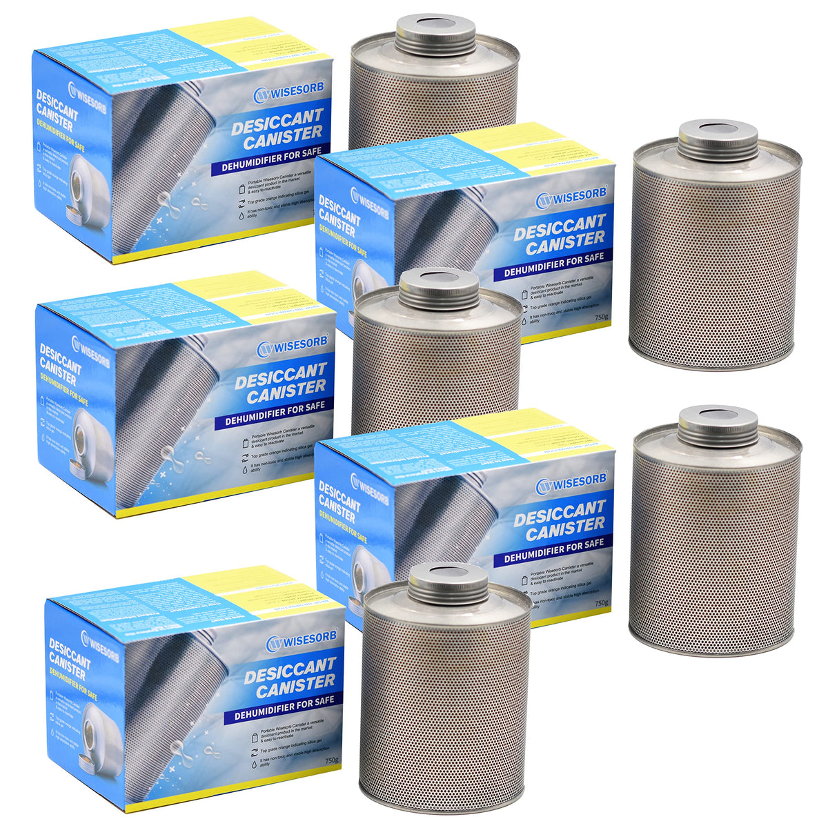 750 Grams 5 Pack Gun Safe Dehumidifier (750 Grams / 5 PACK)