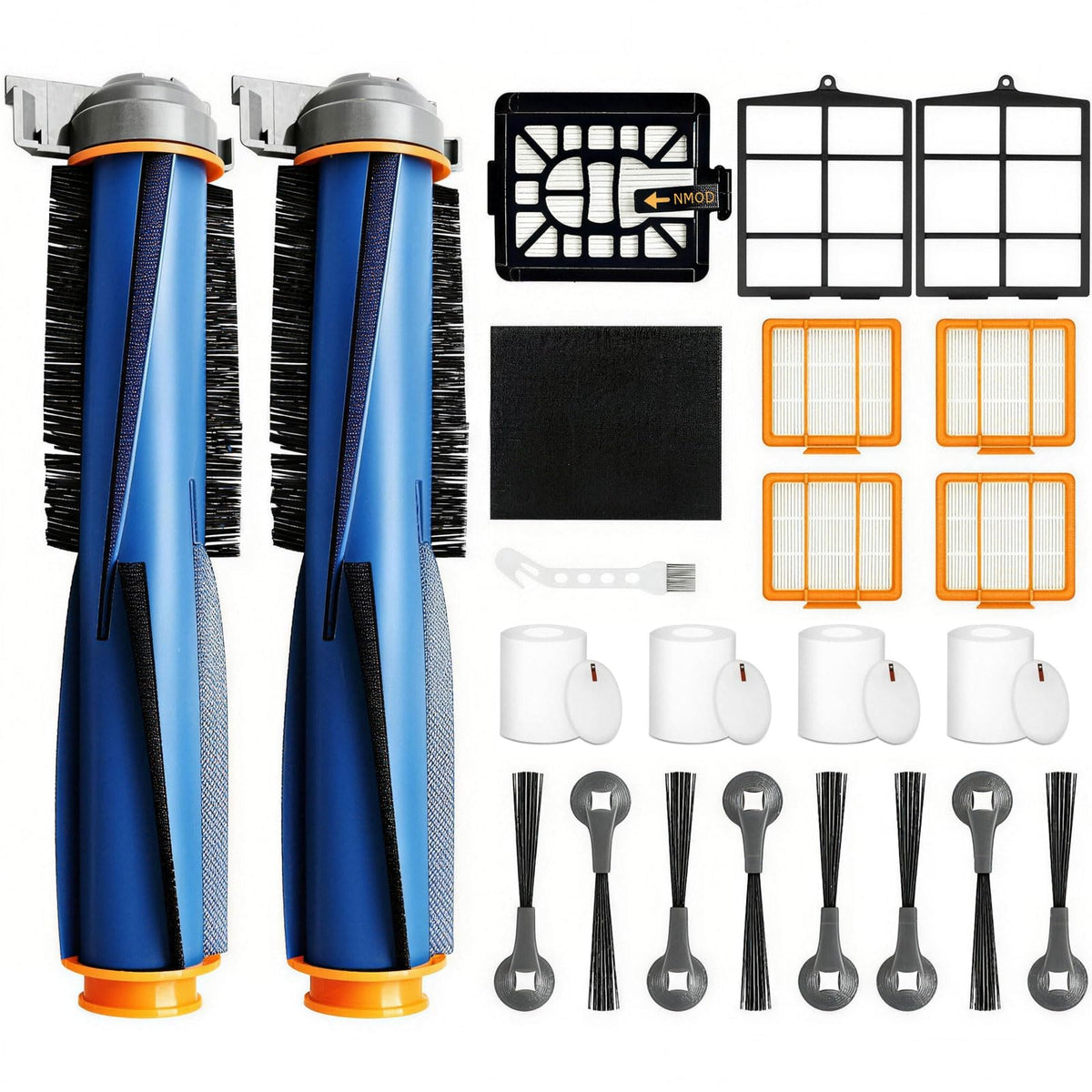 Replacement Parts for Shark AI AV2501S AV2511AE Robot Vacuum Cleaner (Complete Kit - 23 Parts)