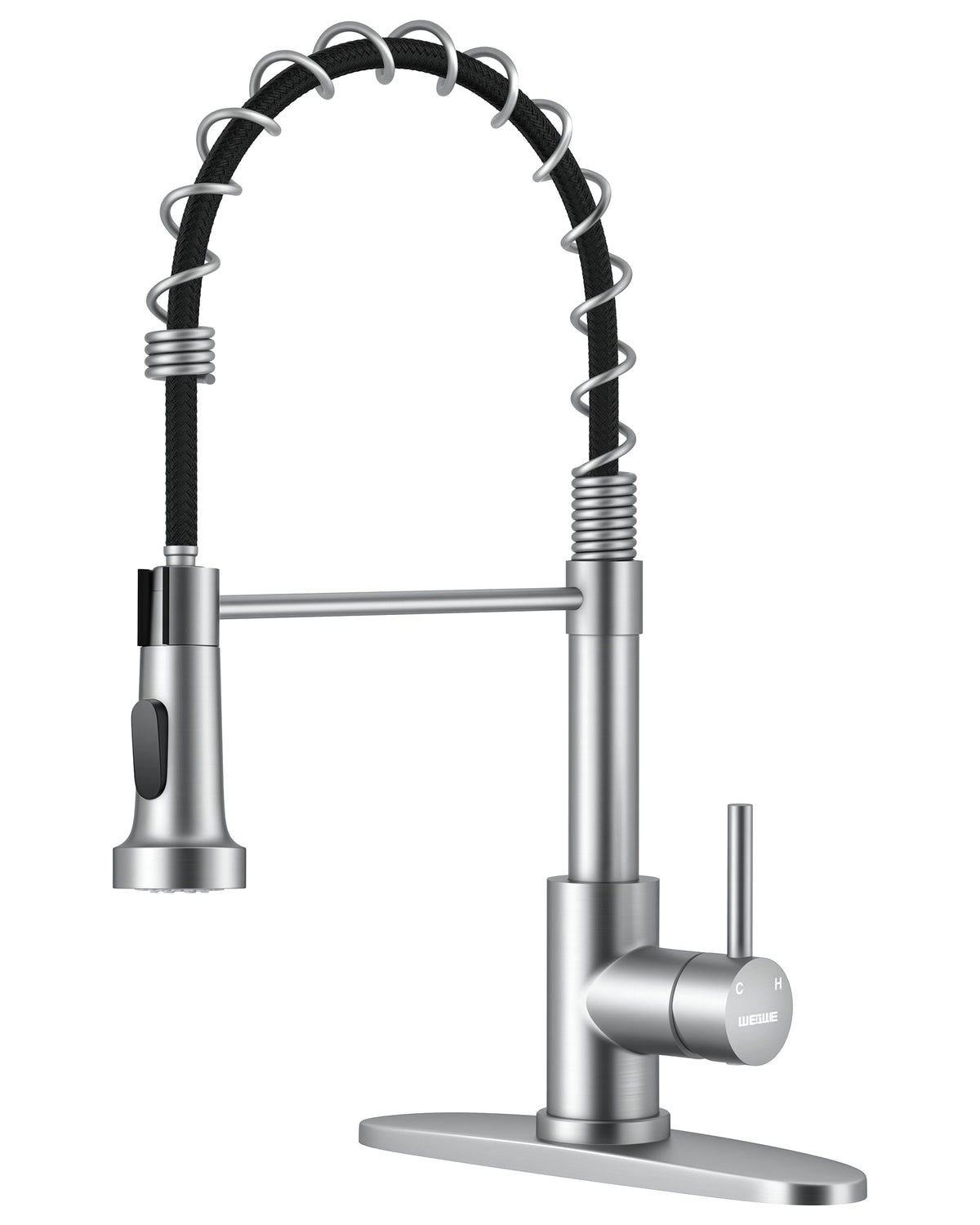 High Arc Pull (Brushed Nickel Finish)