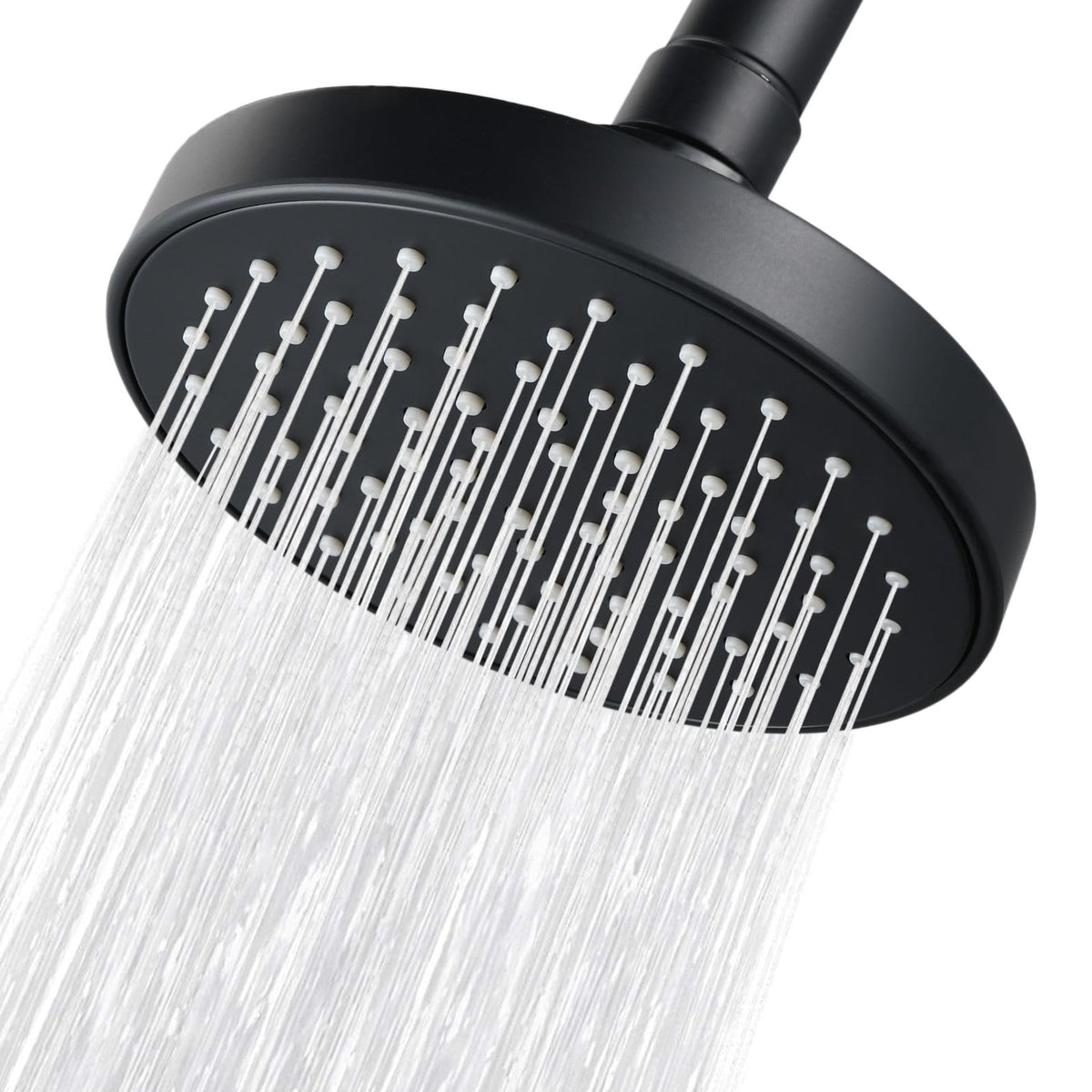 High Pressure Shower Head (1 Pack Black)