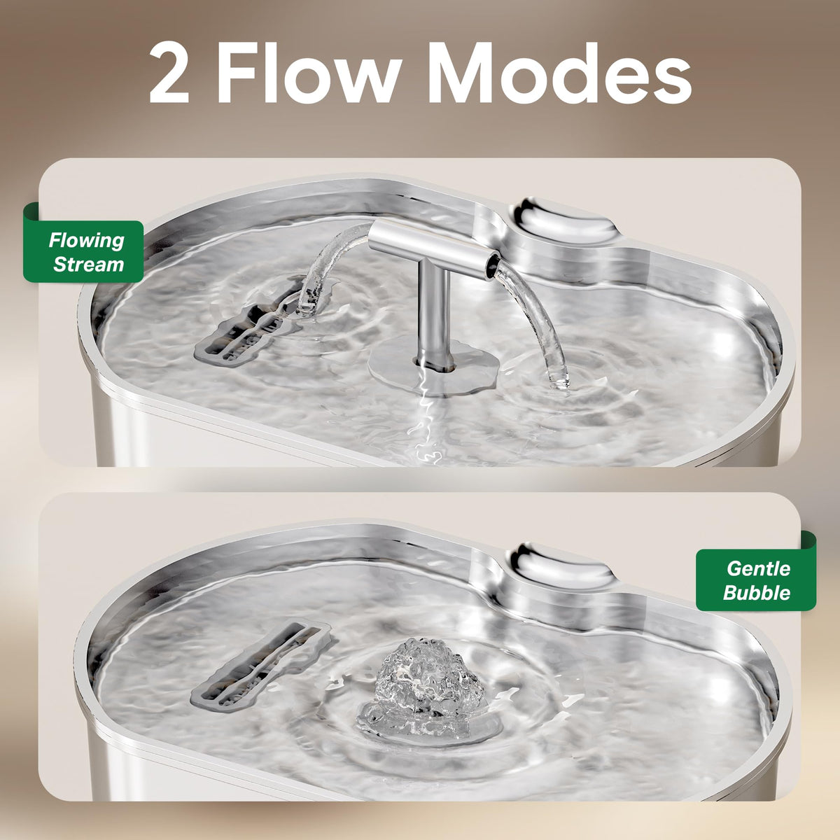 Cat Water Fountain Stainless Steel