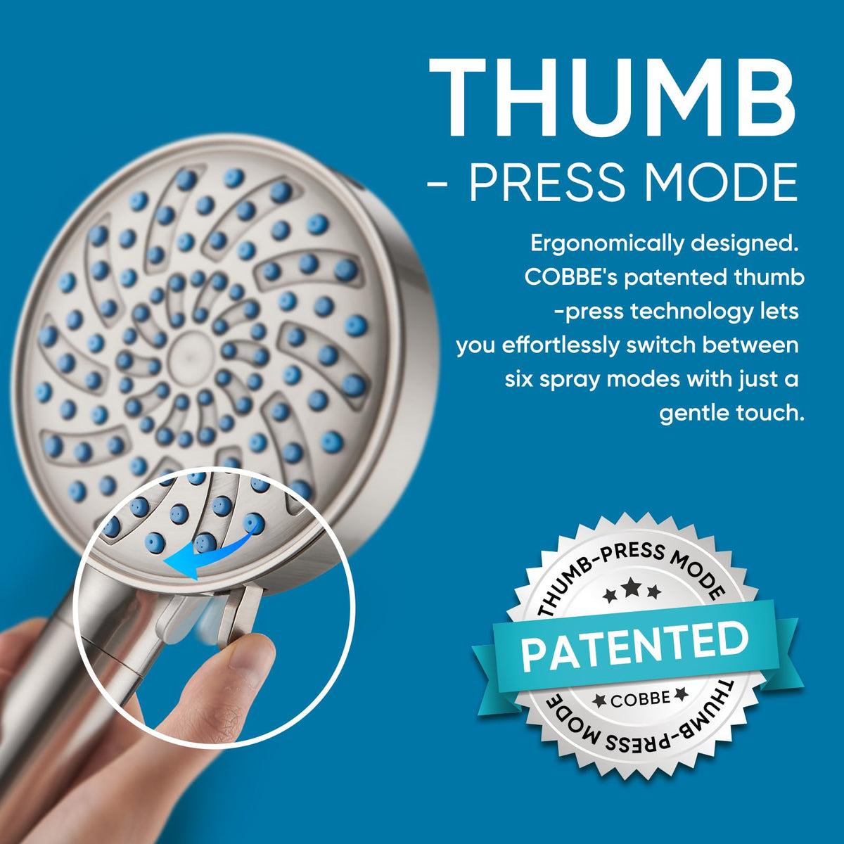 Filtered Shower Head with Handheld (3. Brushed Nickel)
