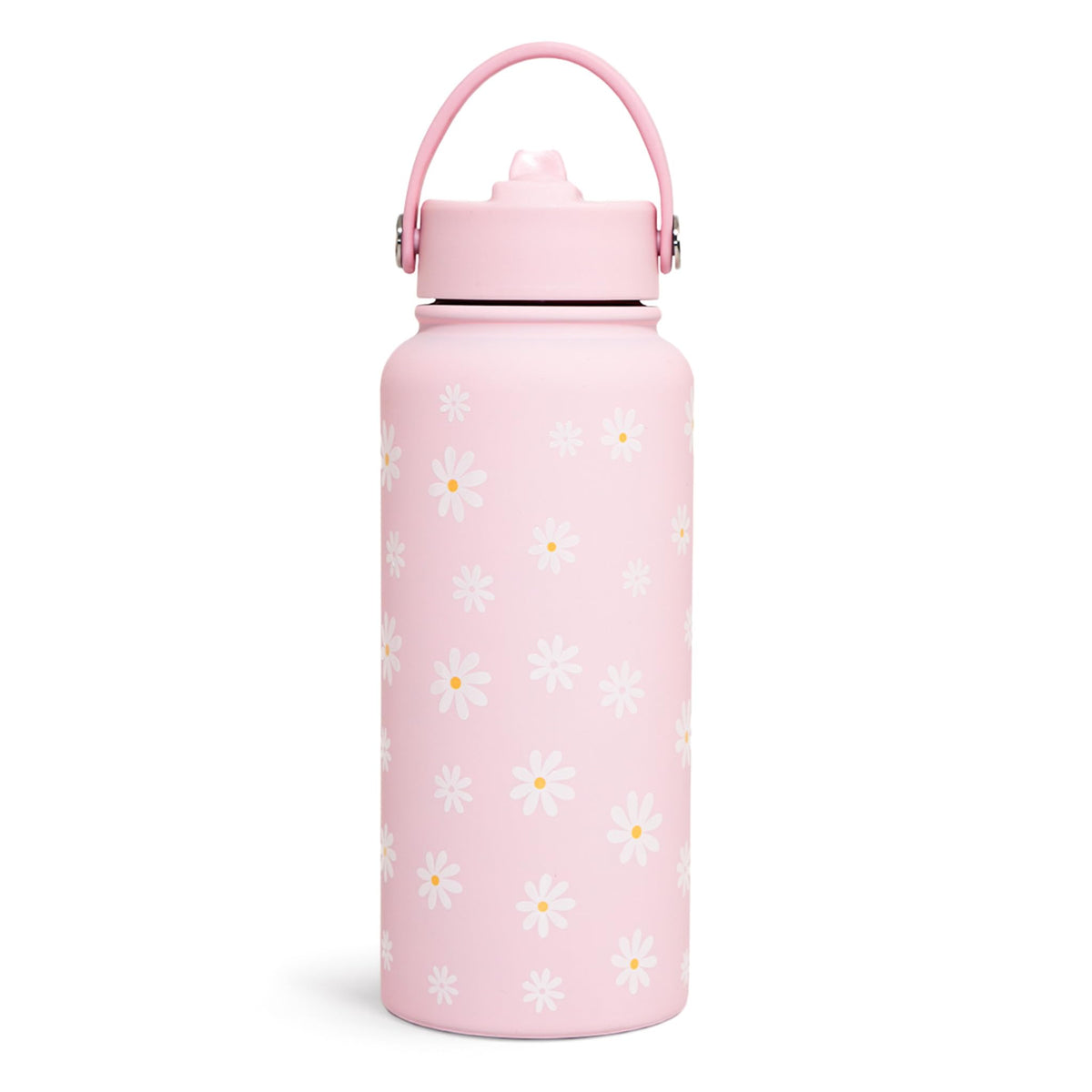 Daisy Water Bottle Stainless Steel 32oz Insulated with Lid (Daisy)