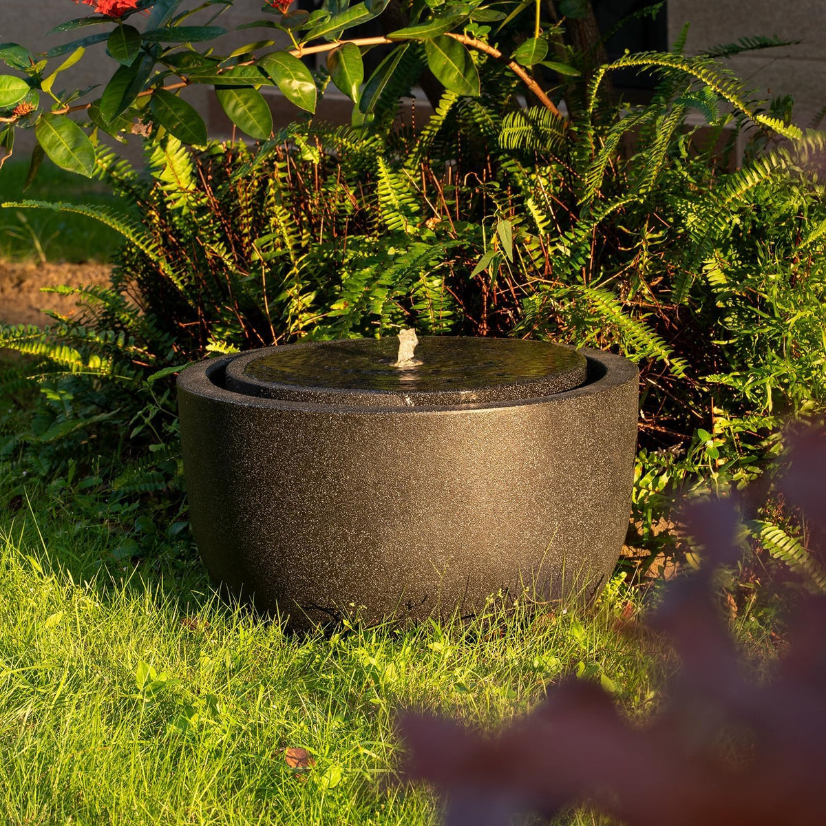 12.60” H Outdoor Water Fountain Made with Eco (12.60")
