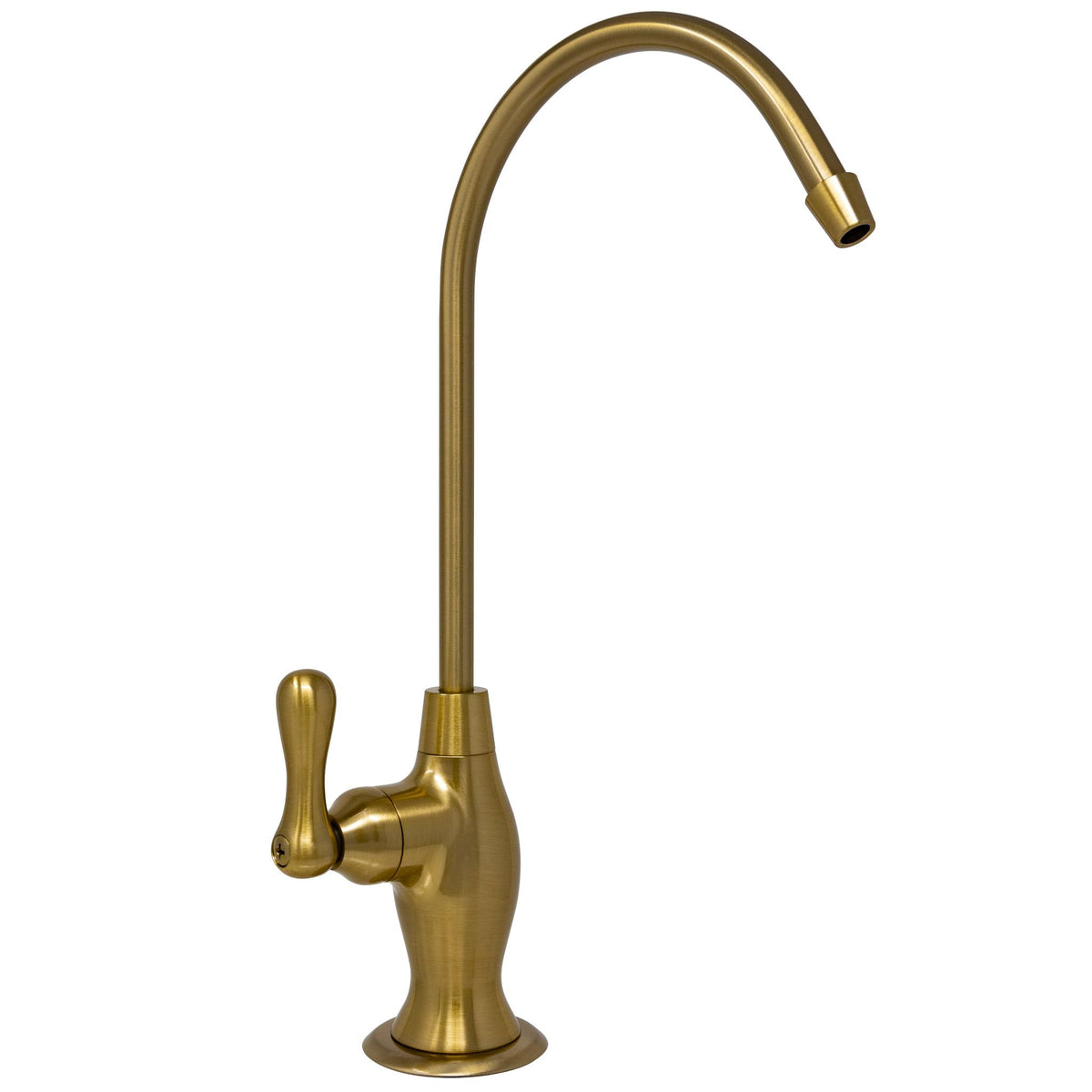 3-Line Air-Gap RO Faucet, Brushed Gold, NSF Certified (Brushed Gold)