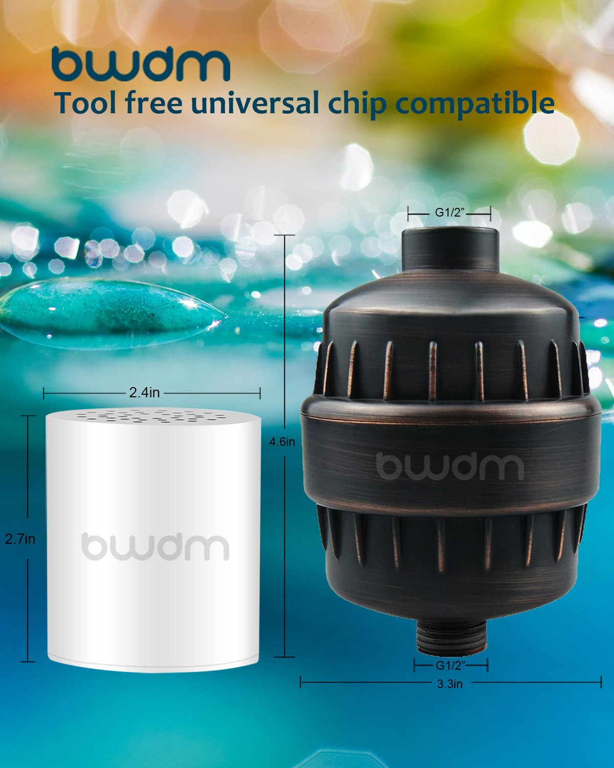 Shower Filter (Standard Formula / Oil Rubbed Bronze)