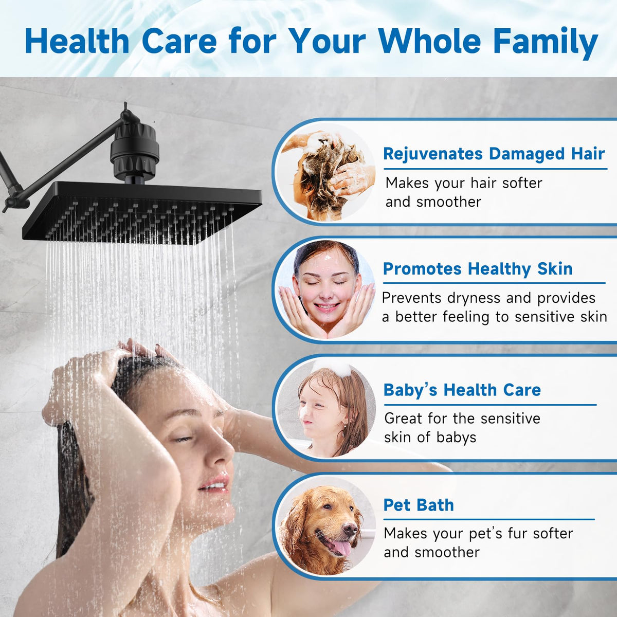 Shower Filter (Shower Filter / Matte Black)