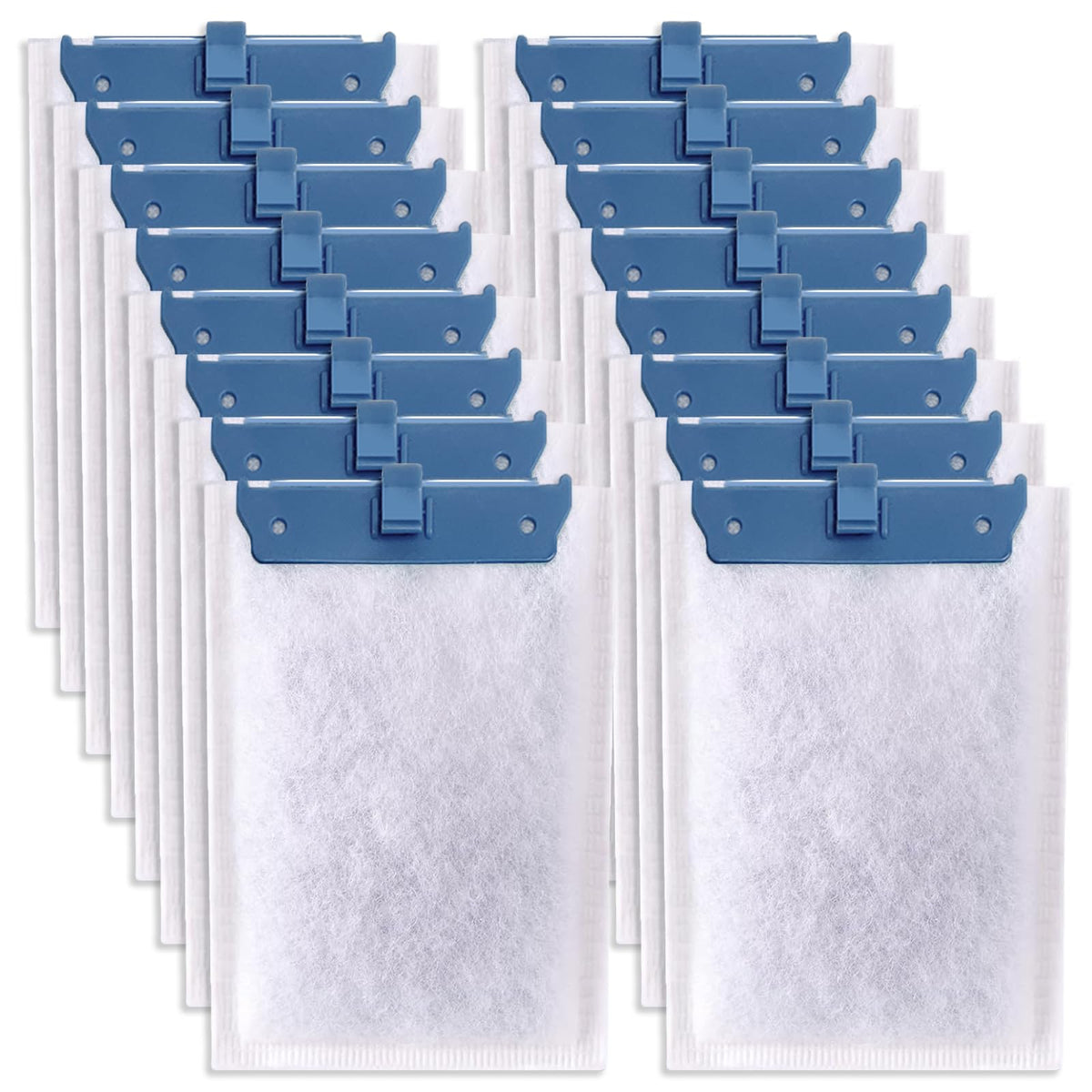 16 Pack Filter Cartridge Compatible with Whisper Bio (16 Pack Medium)