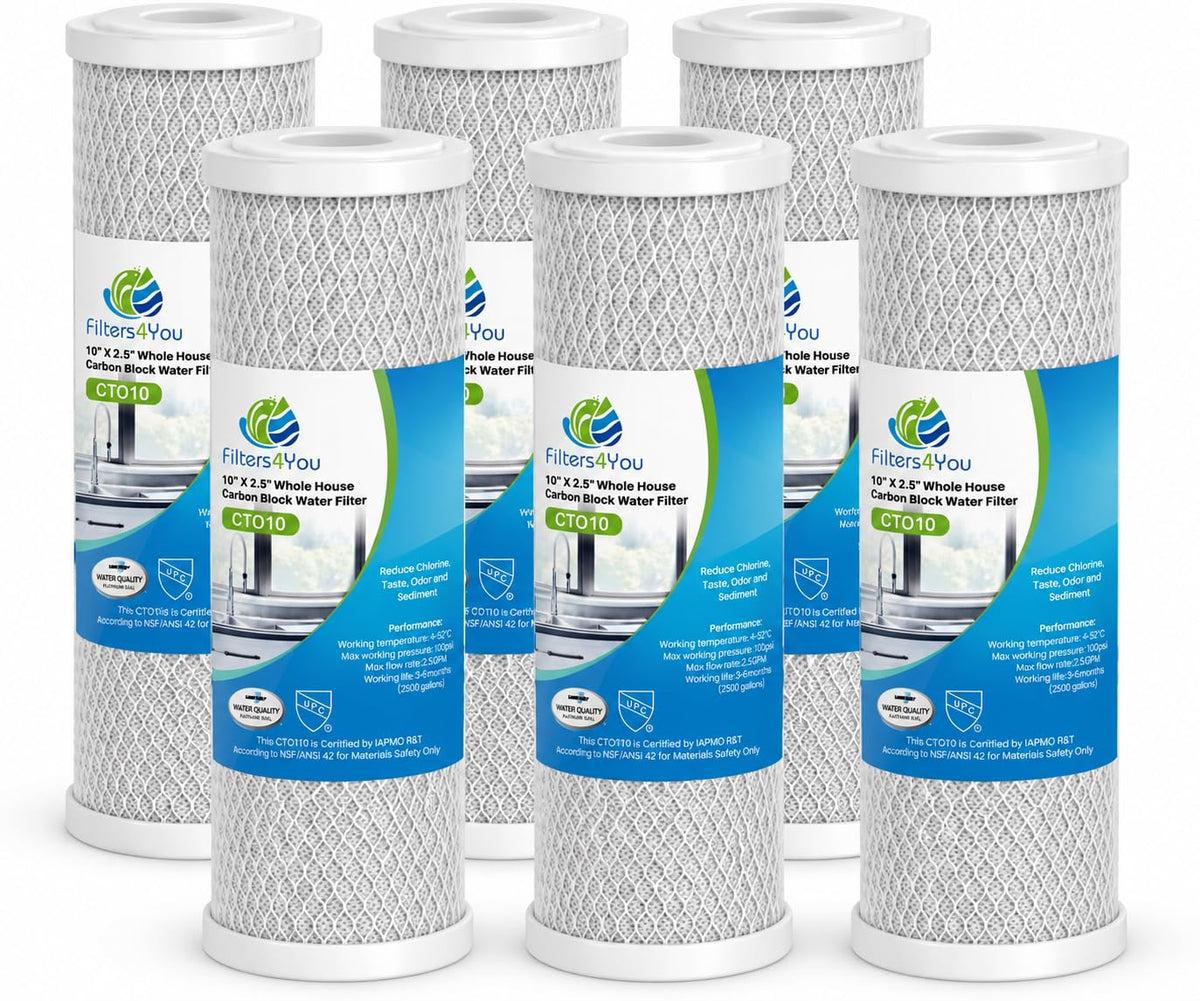 Carbon Block Water Filters for Flow