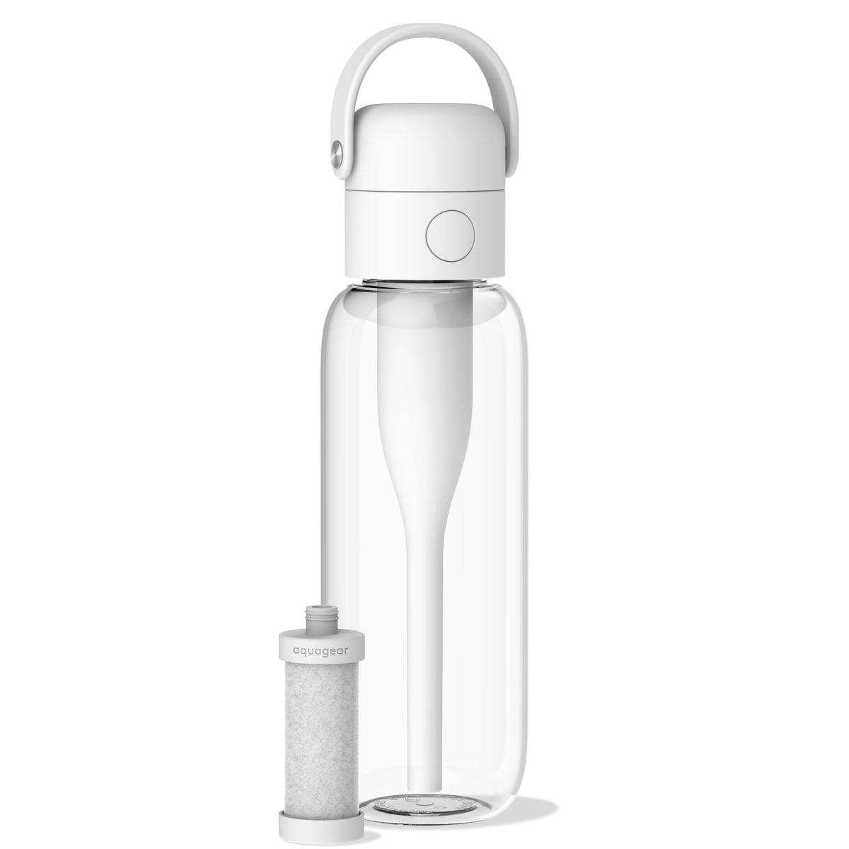 Water Filter Bottle BPA (White)