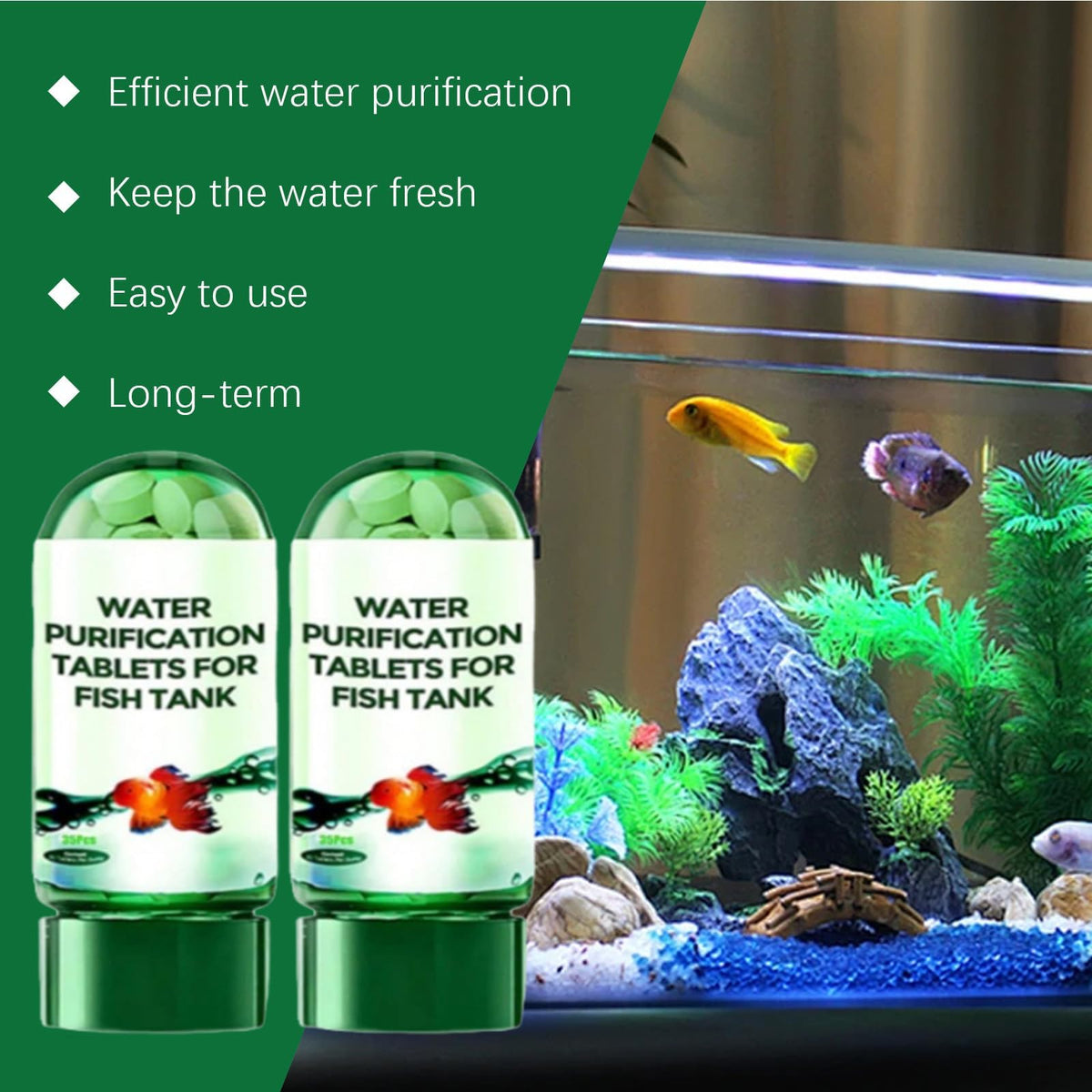 Powerful Aquarium Water Purification Tablet (5pcs)