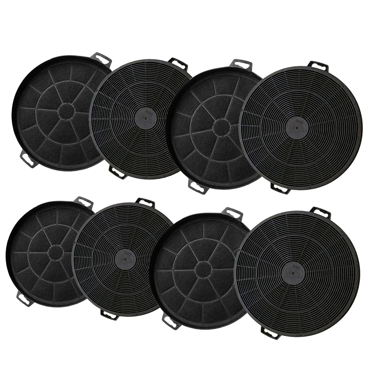 8 Pack CF1 Range Hood Carbon Filters Compatible for Zline KB