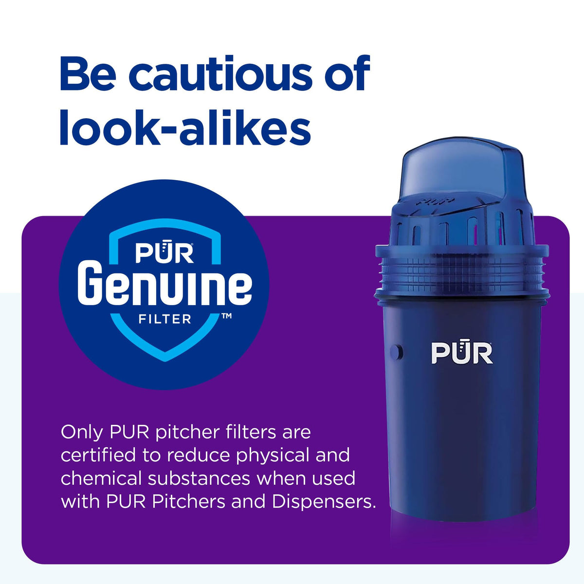 Water Filters for Pitcher & Dispenser
