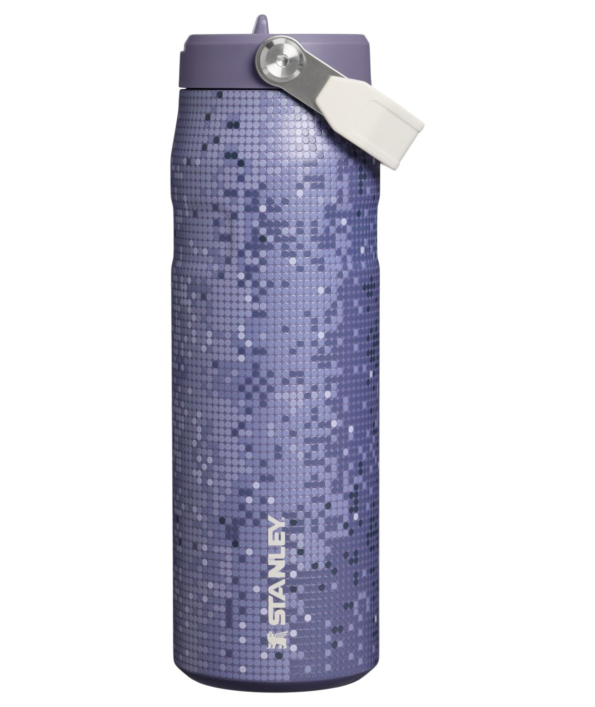 IceFlow Flip Straw 2.0 Bottle (Purple Umbra Pixel / 24 Ounces)