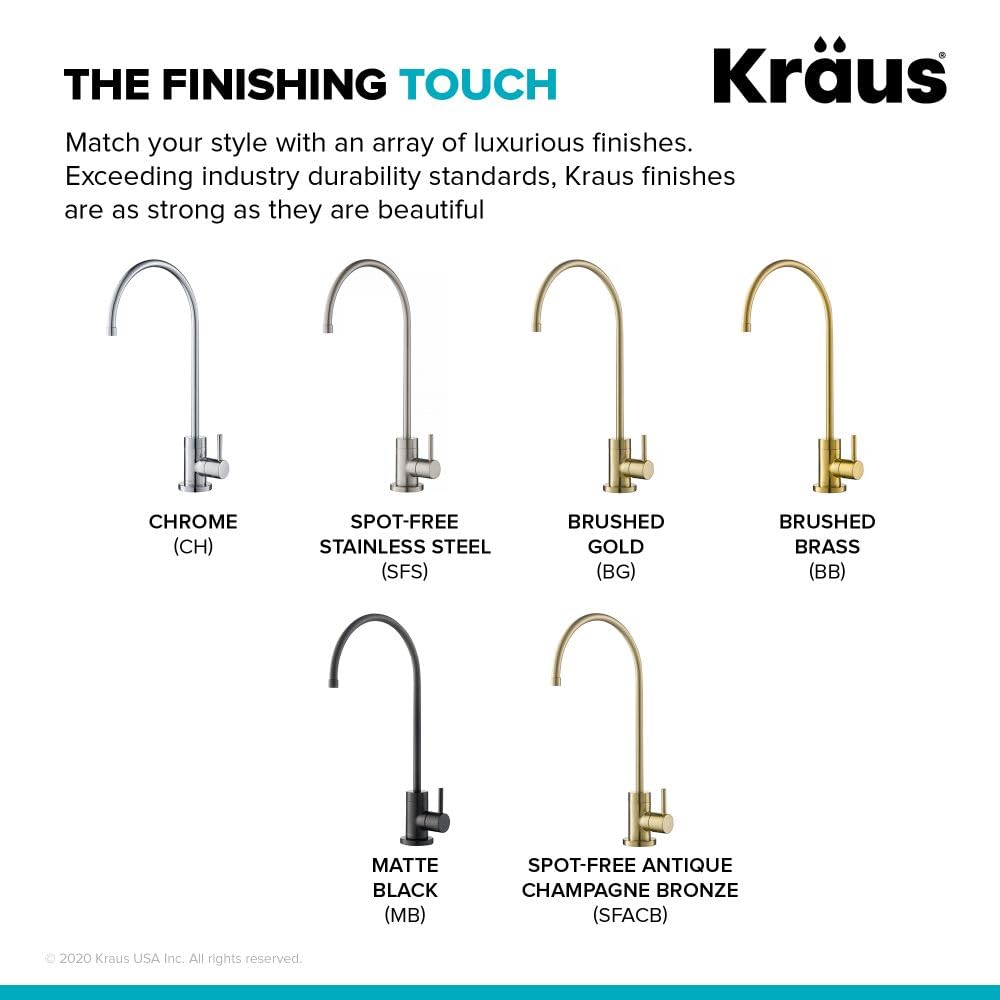 Purita 100% Lead (Spot-Free Antique Champagne Bronze / Filter Faucet)