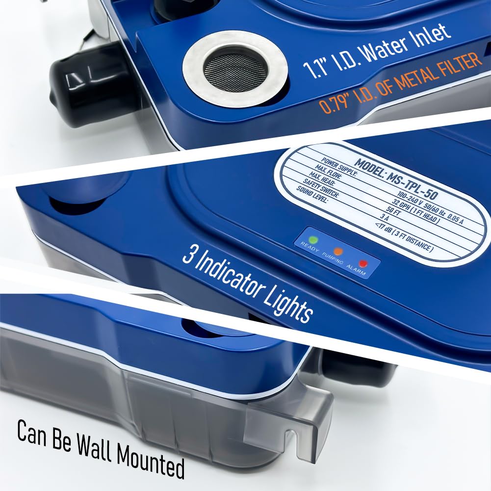 Low Profile Condensate Pump for HVAC