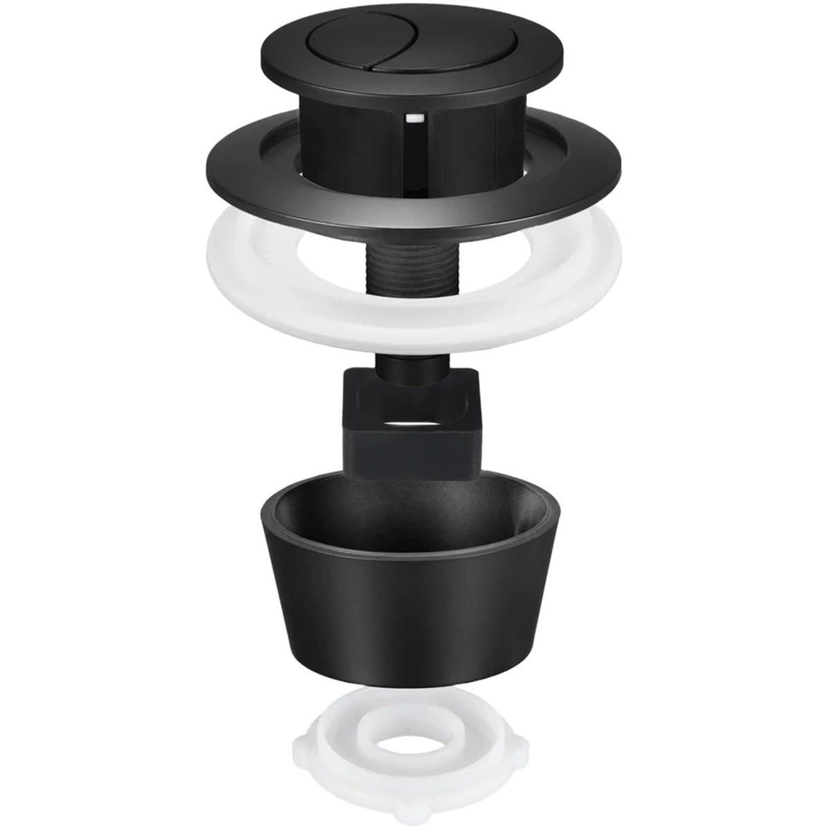 Toilet Push Button Replacement 2Pcs Dual Flush Push Button Toilet Cistern Replacement 20mm 40mm 50mm 60mm Aperture Push Button Toilet Flush Button Toilet Acc (Color06)