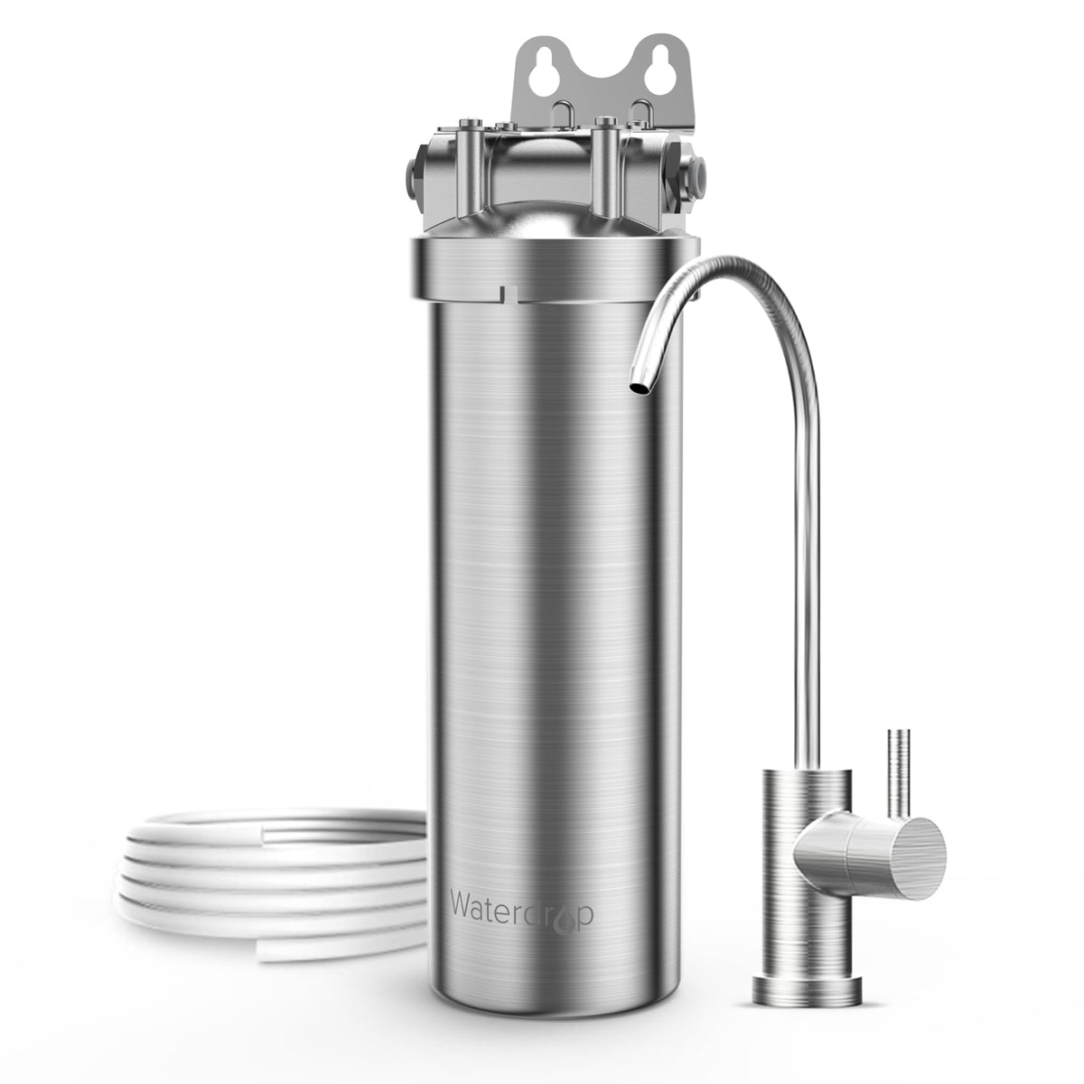BS08 Under Sink Water Filtration System with Dedicated Faucet (1 Count (Pack of 1))