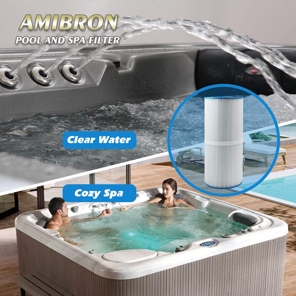 PWK35B Replaces Hot Springs Limelight Series Spa Filters