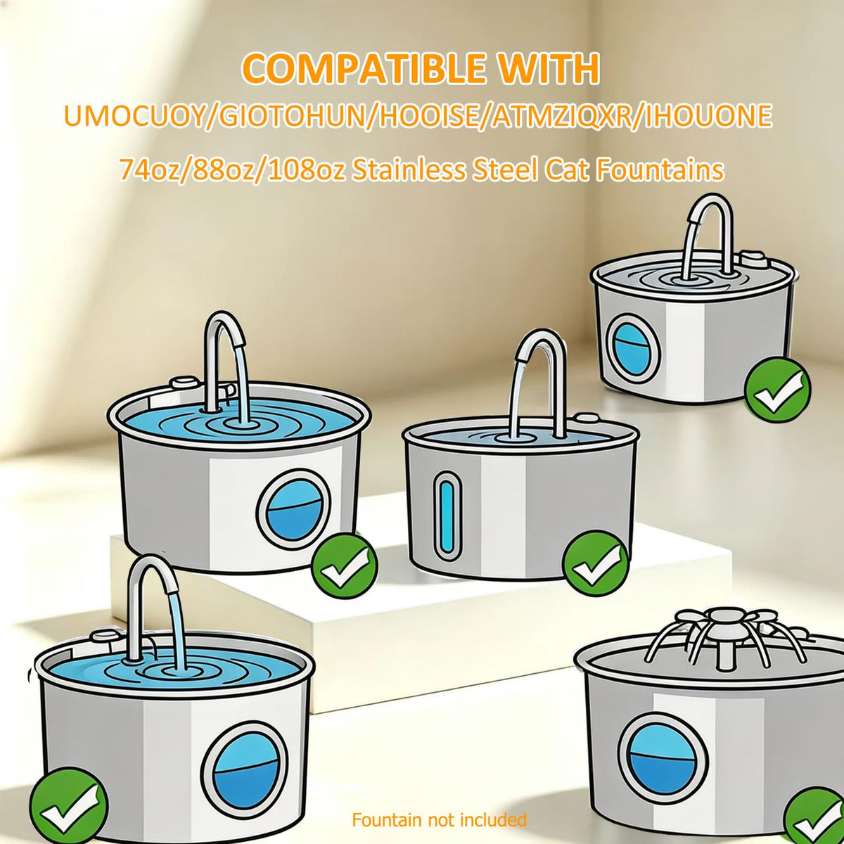 Cat Water Fountain Filter Replacement