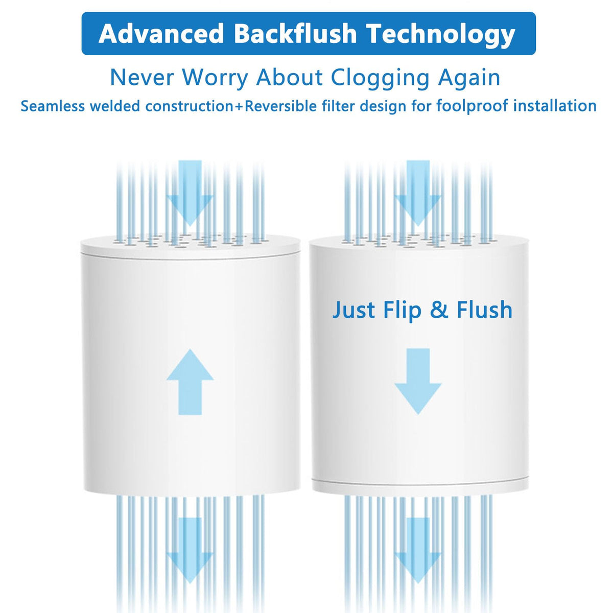 25 Stage Shower Filter Replacement Cartridge (1pcs cartridge)