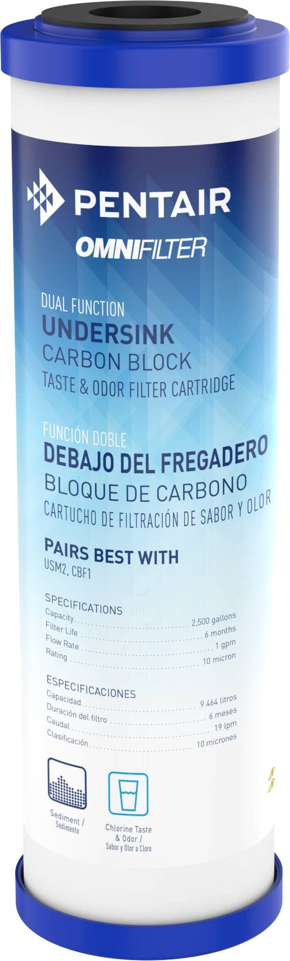 Pentair OMNIFilter CB7 Carbon Water Filter