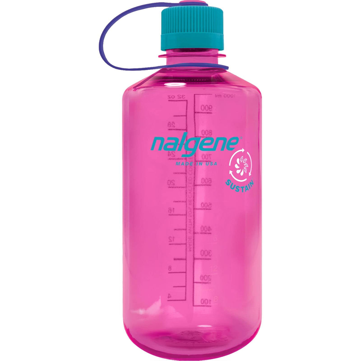 Tritan BPA Free Water Bottle (Electric Magenta / 33.8 Ounces)