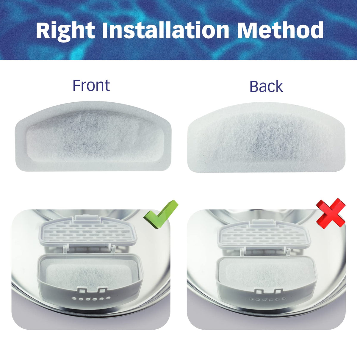 Filters for ORSDA 2L Fountain