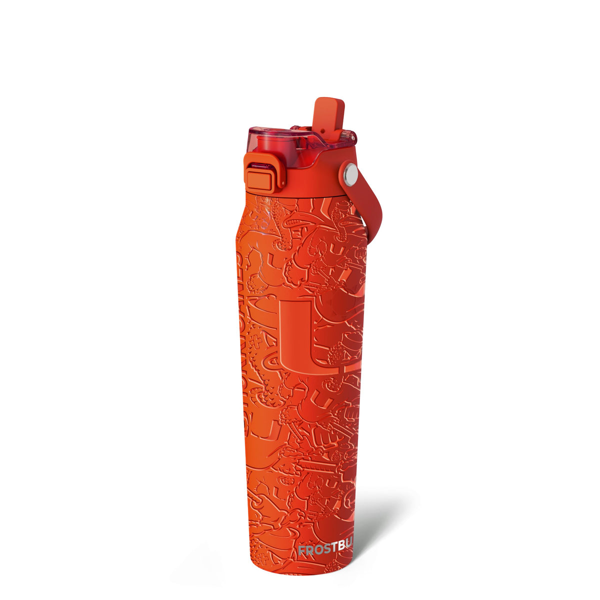 32 oz Insulated Water Bottle (Miami Hurricanes | Color Rush / 32 Ounces)
