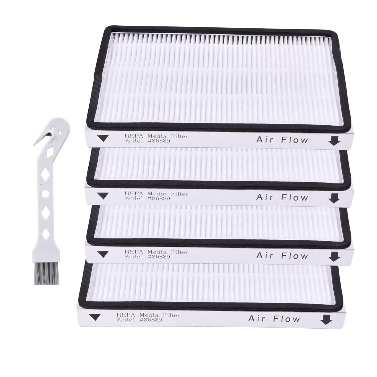 4 Pack Vacuum Cleaner HEPA Filter for Sears Kenmore EF (4Pack #86889 Filters)