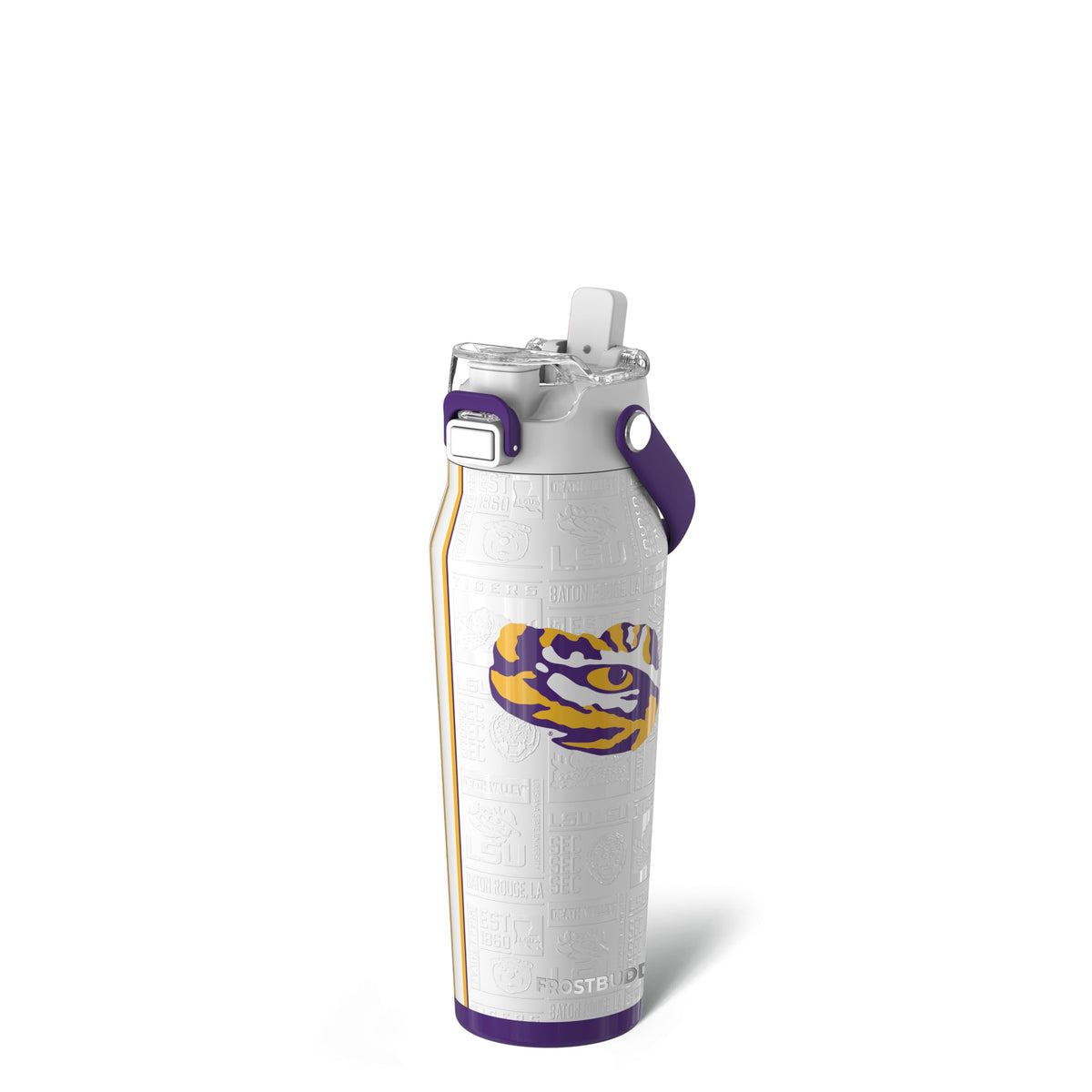 Bottle Buddy 24oz (LSU Tigers | Legacy | White / 24 Ounces)
