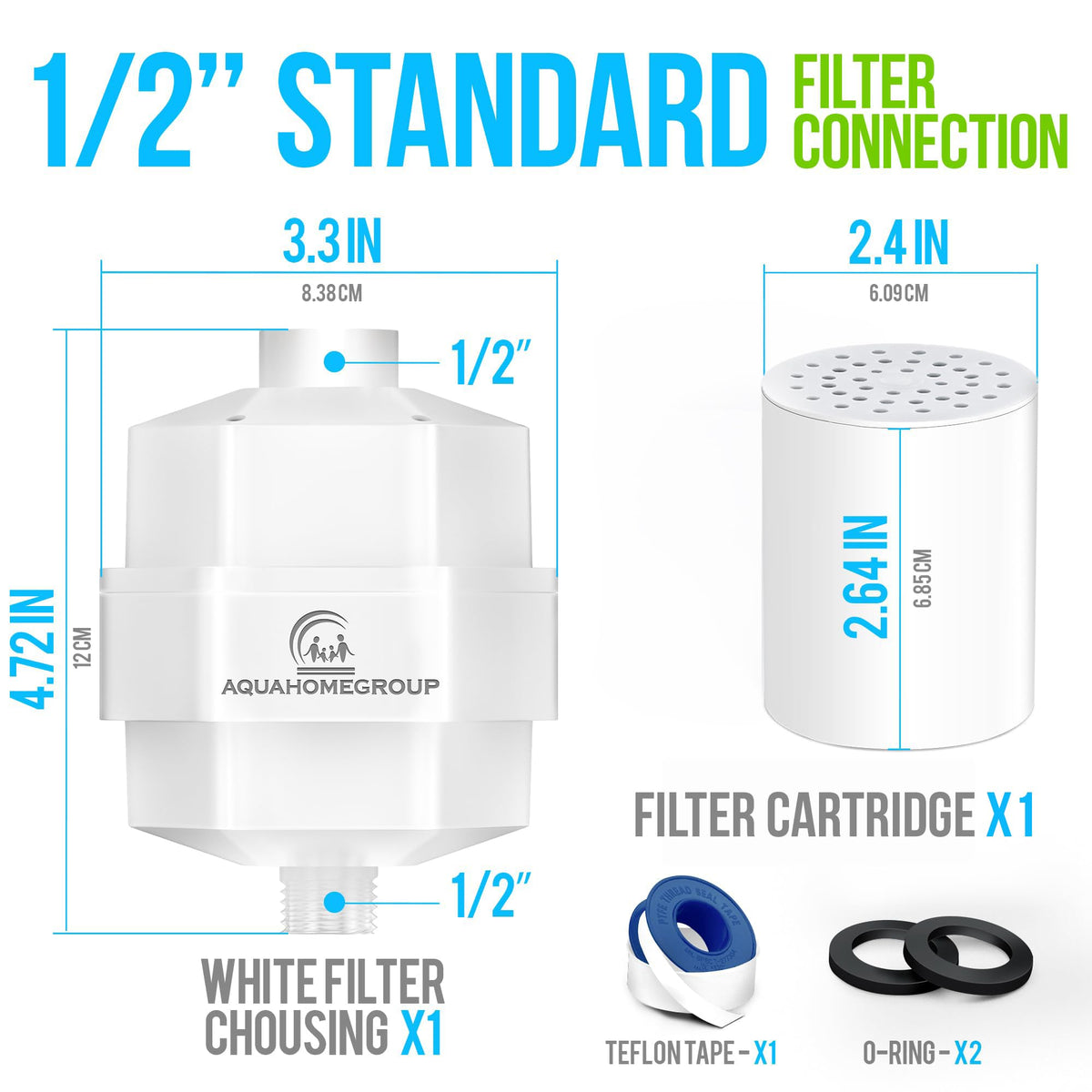 20 Stage Shower Filter