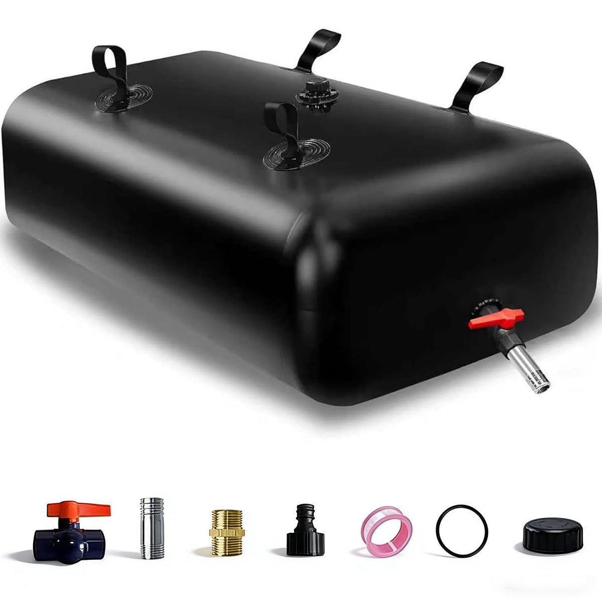 1400L 370Gal Water Bladder Tank (370Gal/1400L / Black)