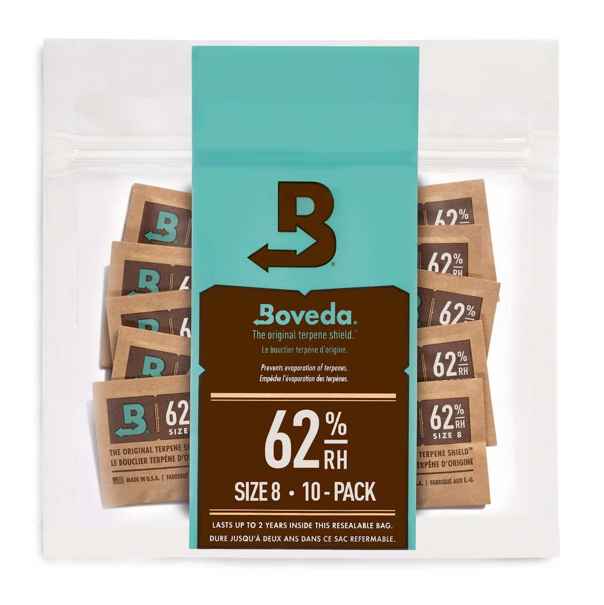 62% Humidity Control Packs (1 Ounce (10-Pack))