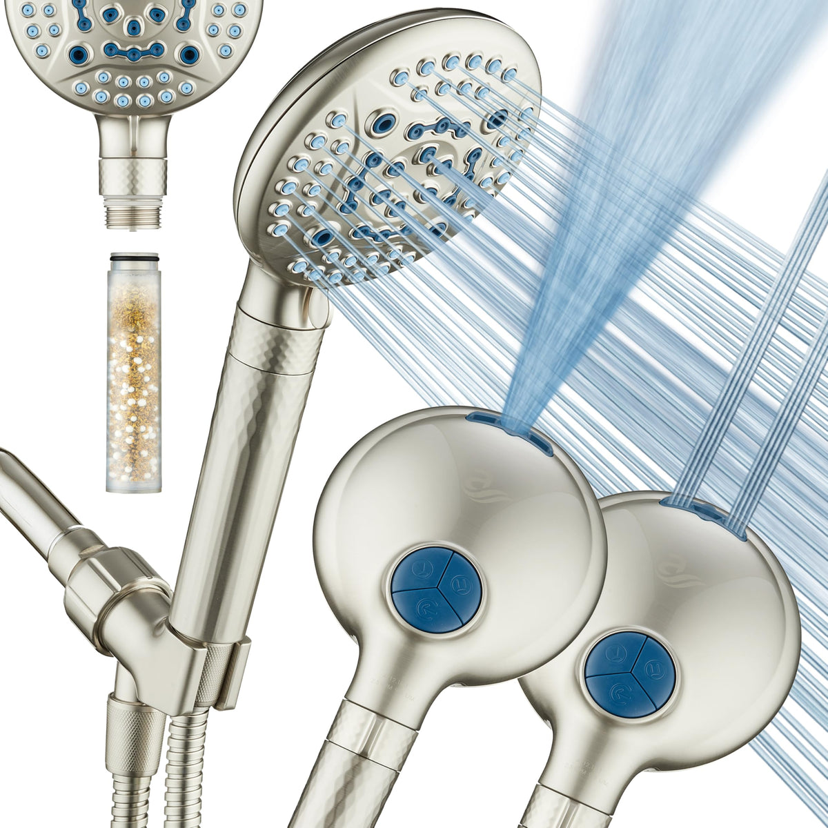 AquaCare 4X 10 (Satin Nickel)