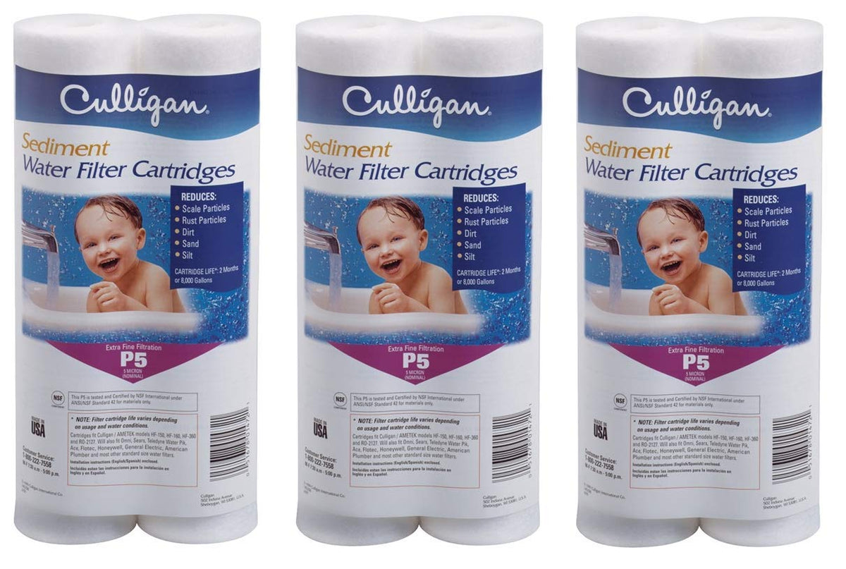 P5 Whole House Premium Water Filter (3 Count (Pack of 1))