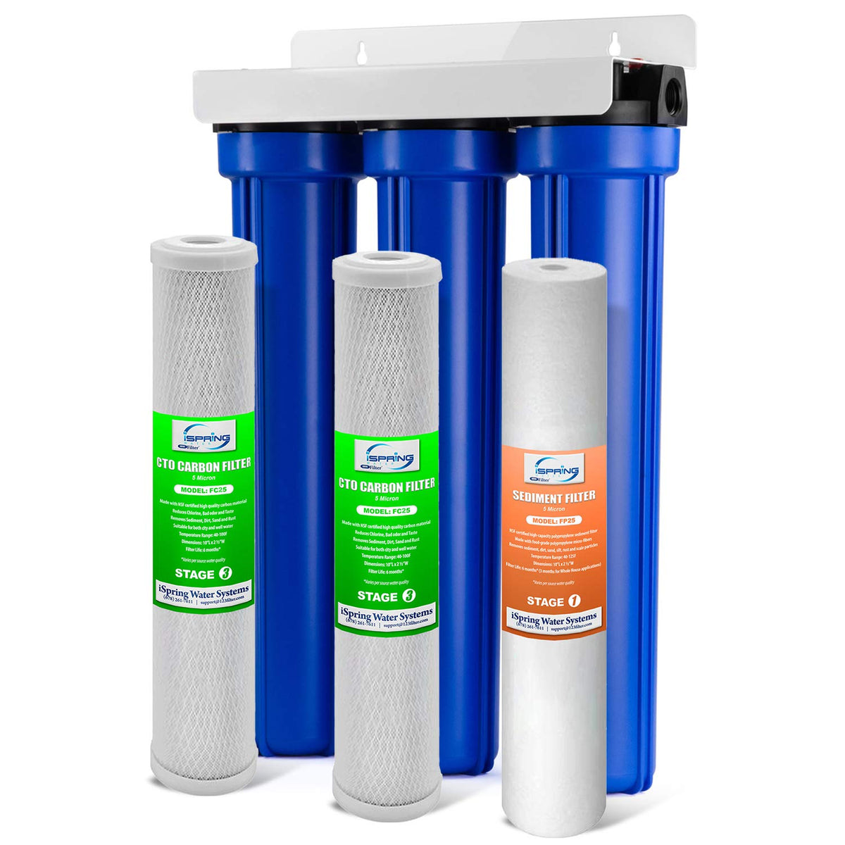WCB32O Whole House Water Filter System