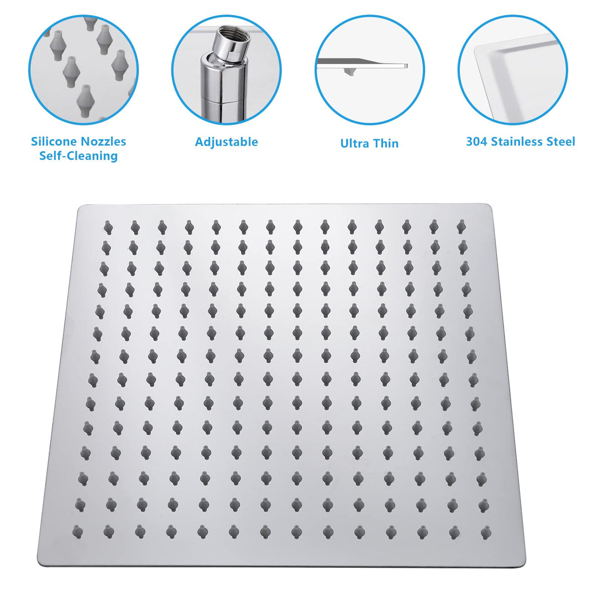 Rain Shower Heads High Pressure