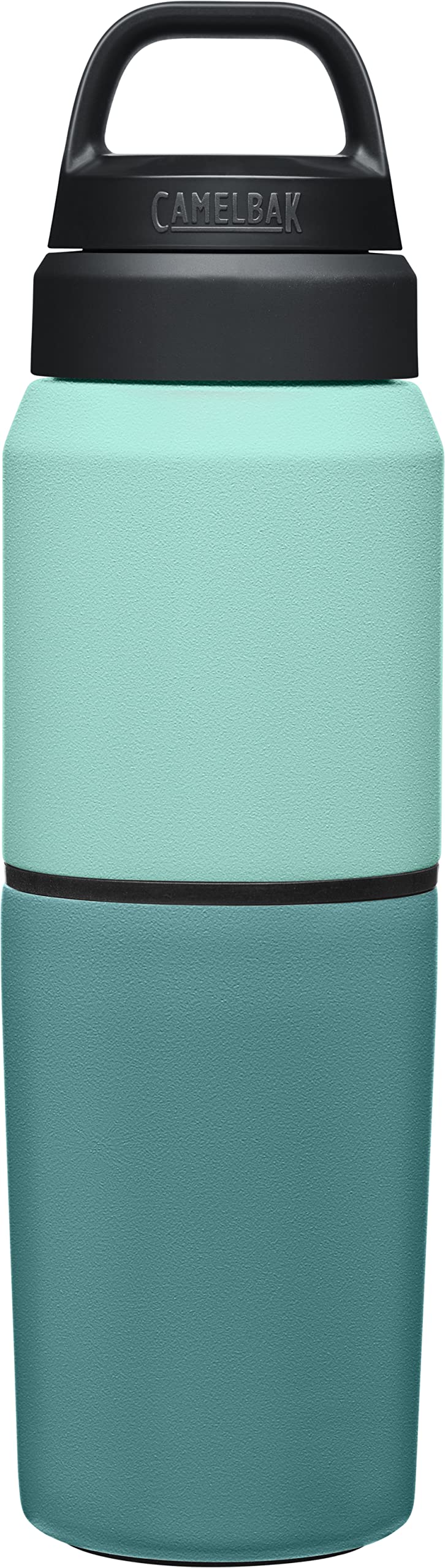 MultiBev Water Bottle & Travel Cup (17 oz / Coastal/Lagoon)