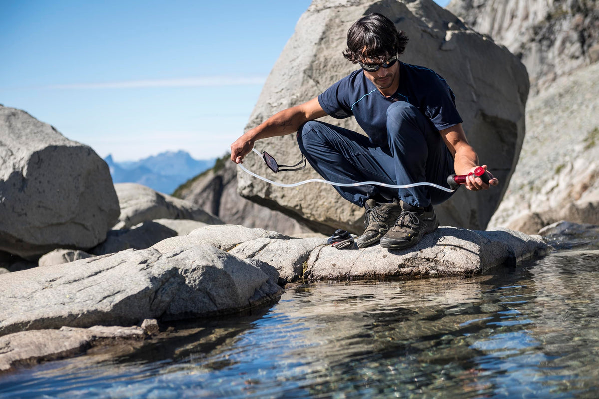 HyperFlow Ultralight Backpacking and Camping Water Filter (With Updated Storage Bag)